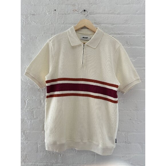 Palace Knit Zip Polo - Picture 1 of 4